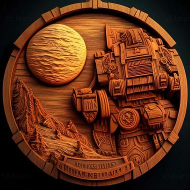 3D модель Гра MechWarrior 3 Pirates Moon (STL)